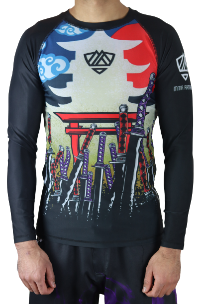 MMA Armary House of Swords Rash Guard