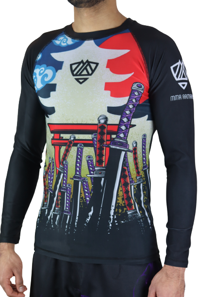 MMA Armary House of Swords Rash Guard