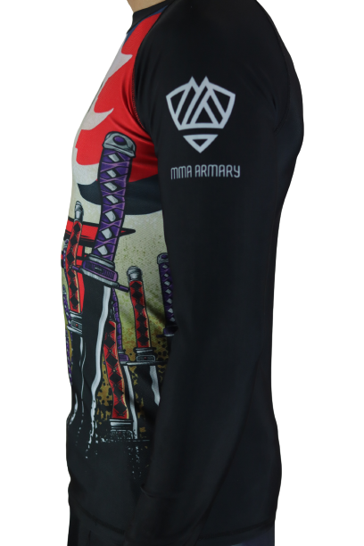 MMA Armary House of Swords Rash Guard