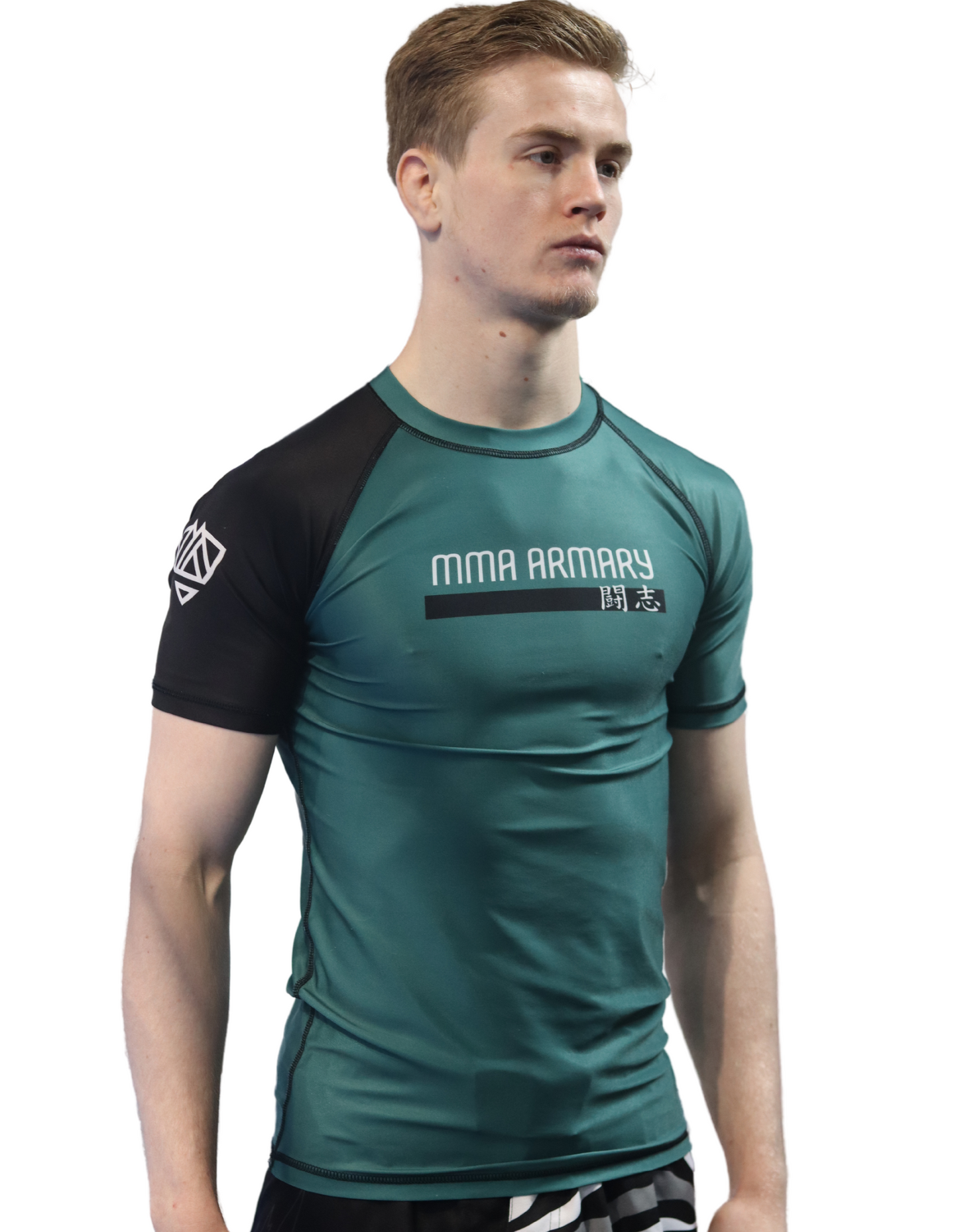 MMA Armary Military Green Rash Guard