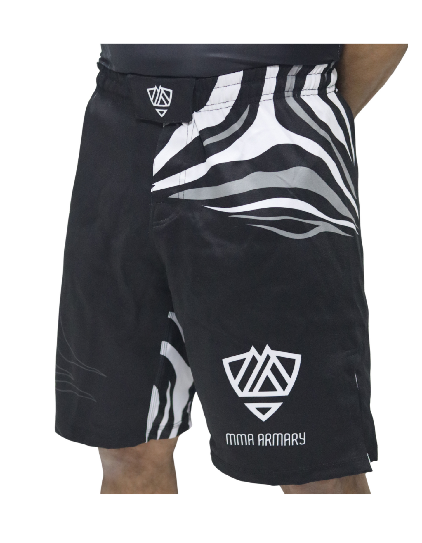 MMA Armary White Tiger Fight Shorts